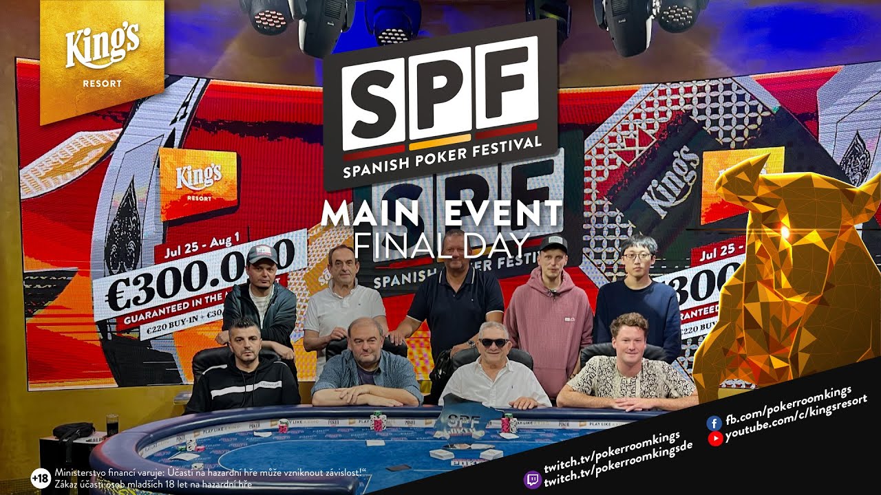 €46,500 for First - Final Table of €220+€30 Spanish Poker Festival Main Events live from King's