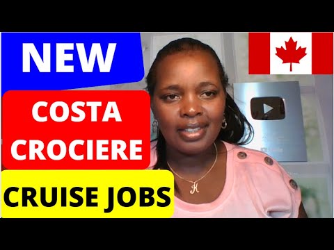 HOW TO APPLY FOR JOBS AT COSTA CROCIERE CRUISE /SHIP