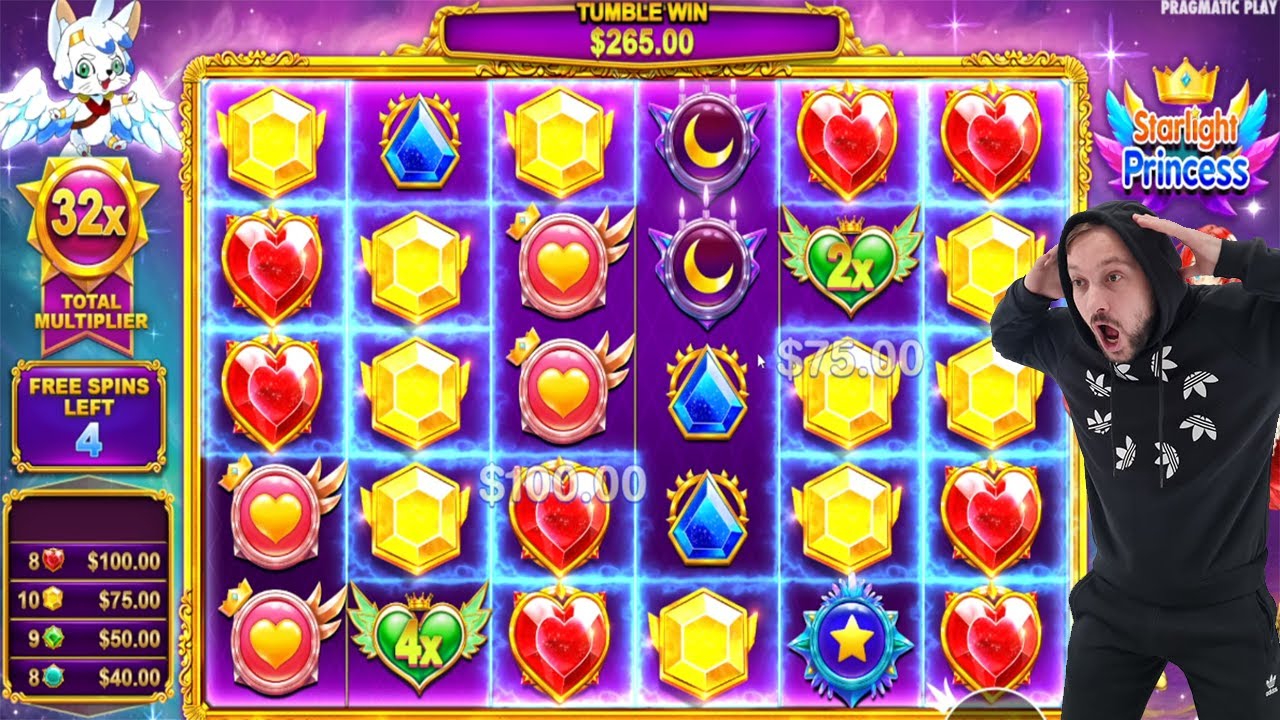 STARLIGHTS PRINCESS BONUS BUY - BIG WIN CASINO SLOT ONLINE GAME