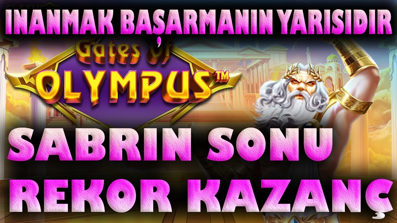 GATES OF OLYMPUS | Sabrın Sonu Rekor Kazanç | BIG WIN  #casino #slot #gatesofolympusrekor #maxwin