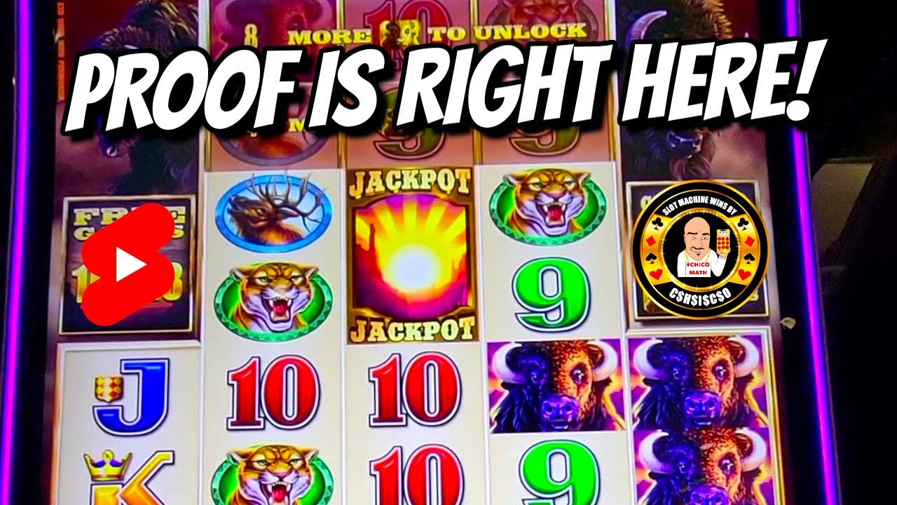PROOF THAT SLOT MACHINE BONUSES ARE PREDETERMINDED