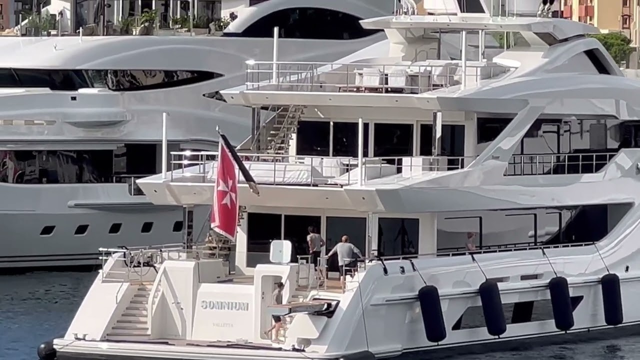 FEADSHIP * SOMNIUM 55.2 m * Built 2021 * Arrive in Monaco * @Emman's Vlog FR