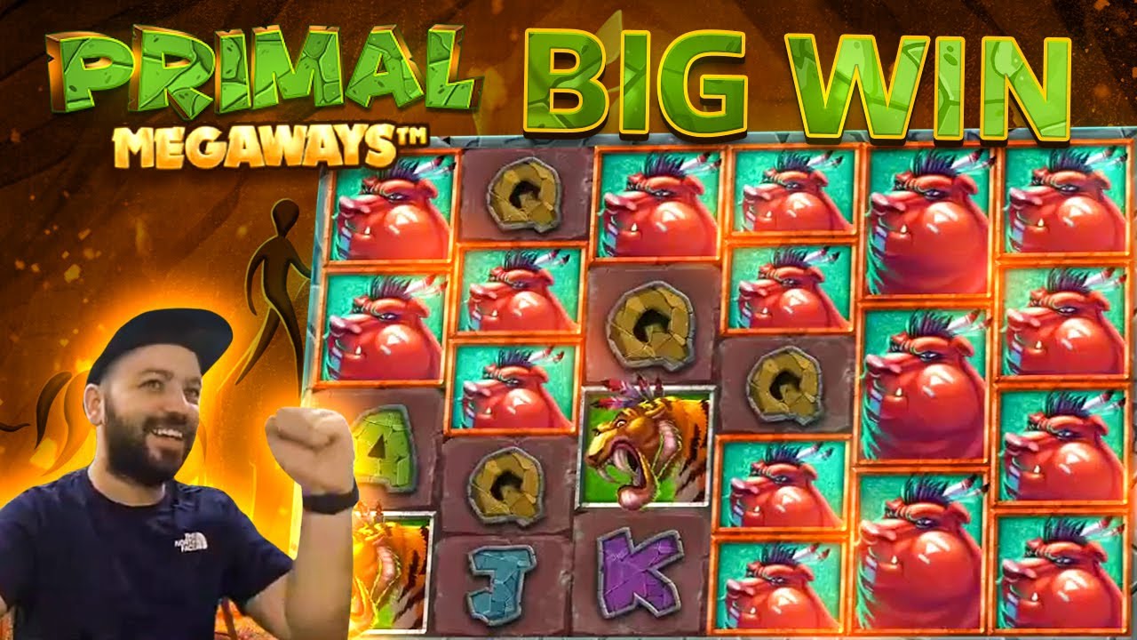 Great win  Primal Megaways casino slot. The Claw!