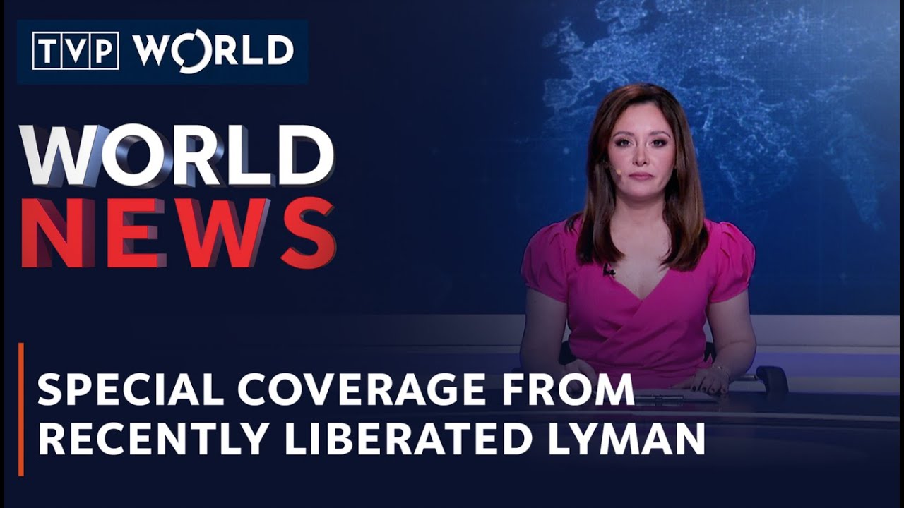 Special coverage from recently liberated Lyman | World News | TVP World