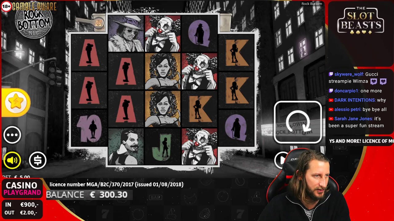18+ NEW NOLIMIT CITY ROCK BOTTOM GRIND!!  ONLY PLAYING ON MGA LICENCED CASINOS #PLAYERPROTECTION