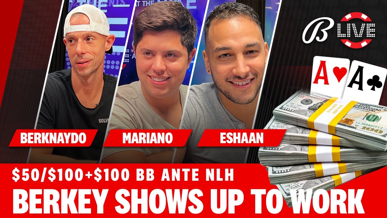 @Mariano, Berkey, Eshaan $50/100/100 - Live at the Bike!