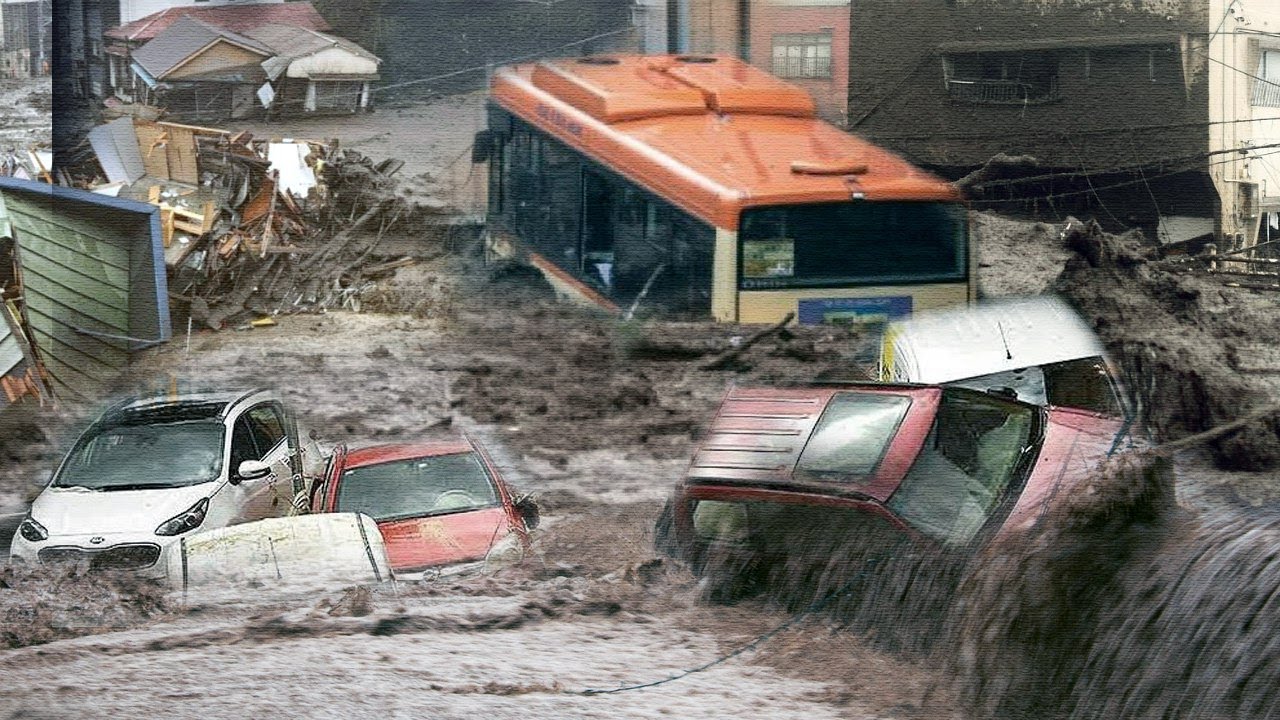 Apocalypse in Europe! Big cities under water! Houses float far and for a long time!