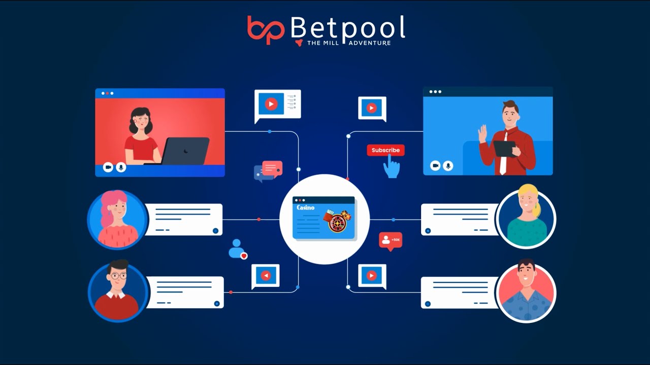 Betpool by The Mill Adventure: Create & join groups, play casino games together, livestream