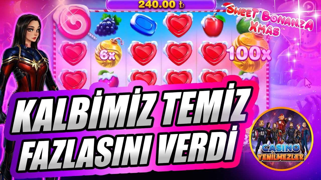 CASİNO SLOT VİDEOLARI | ?? SWEET BONANZA XMAS SLOT 100X GELİR Mİ? [ BİG WİN ]