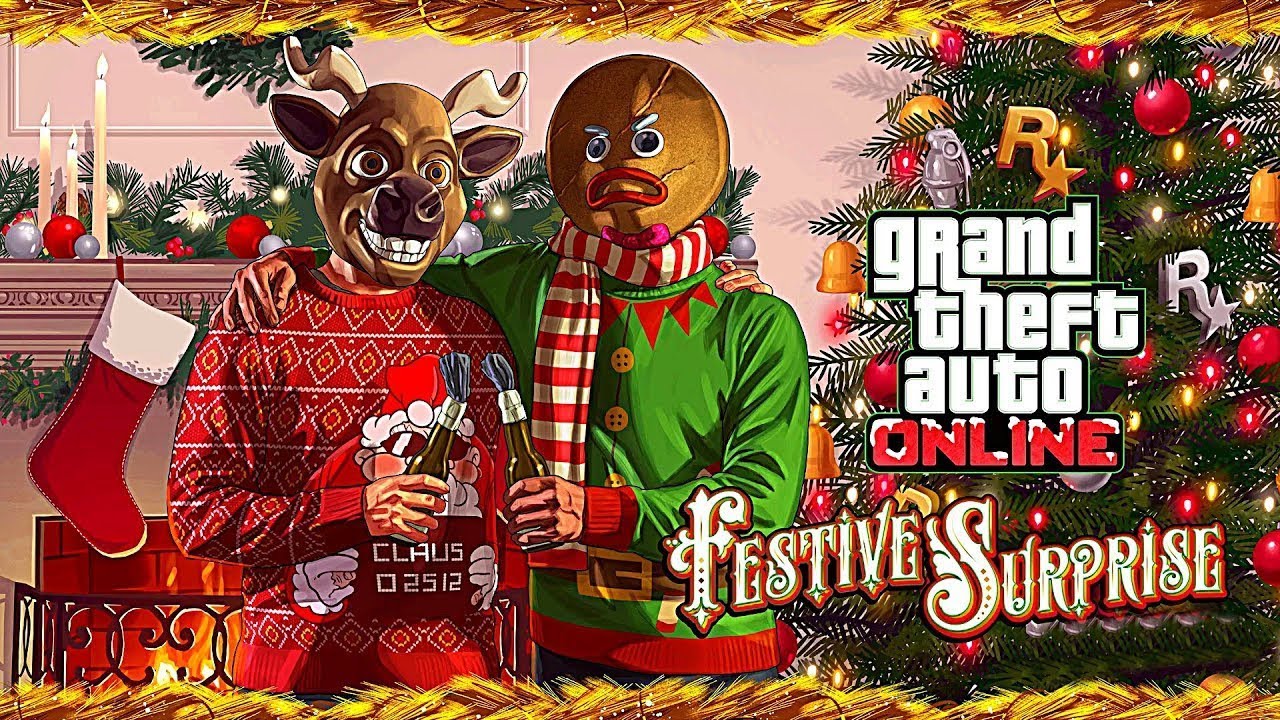 | Gta 5 Online | NL / ENG | PS4 | Livestream | Festive Surprise Event | #297 |