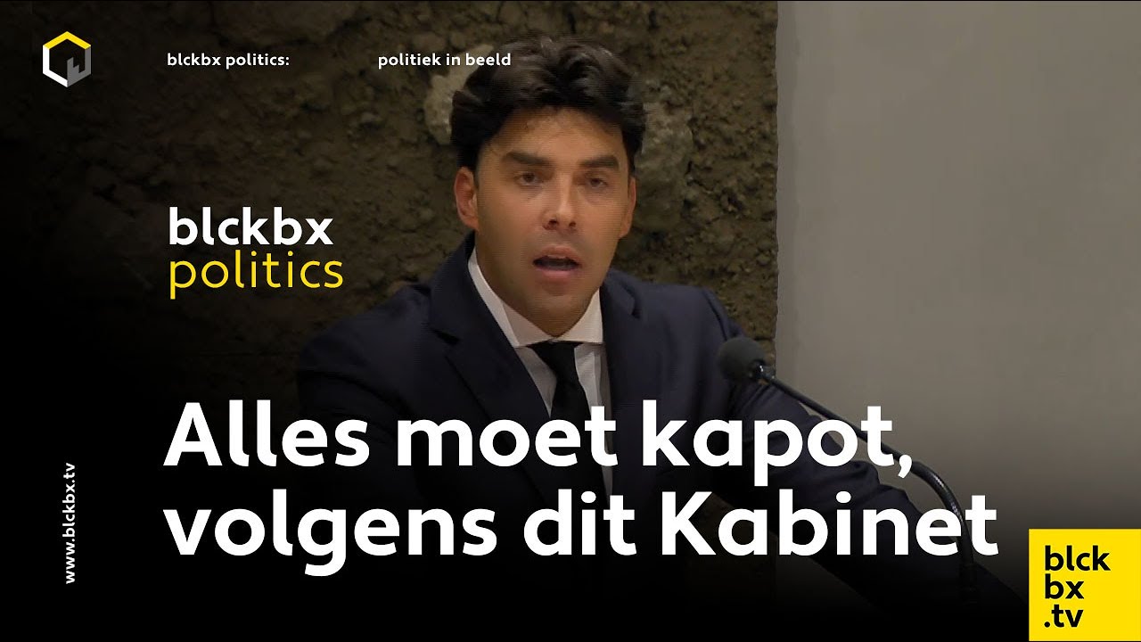 Léon de Jong legt uit hoe de Regering de burger de ene na de andere crisis injaagt.