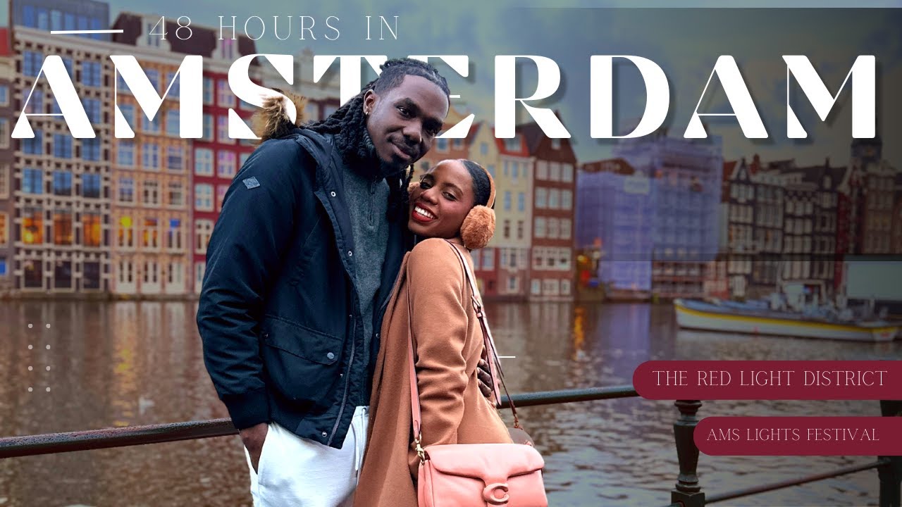 48hrs in AMSTERDAM! Red Light District | Lights Festival