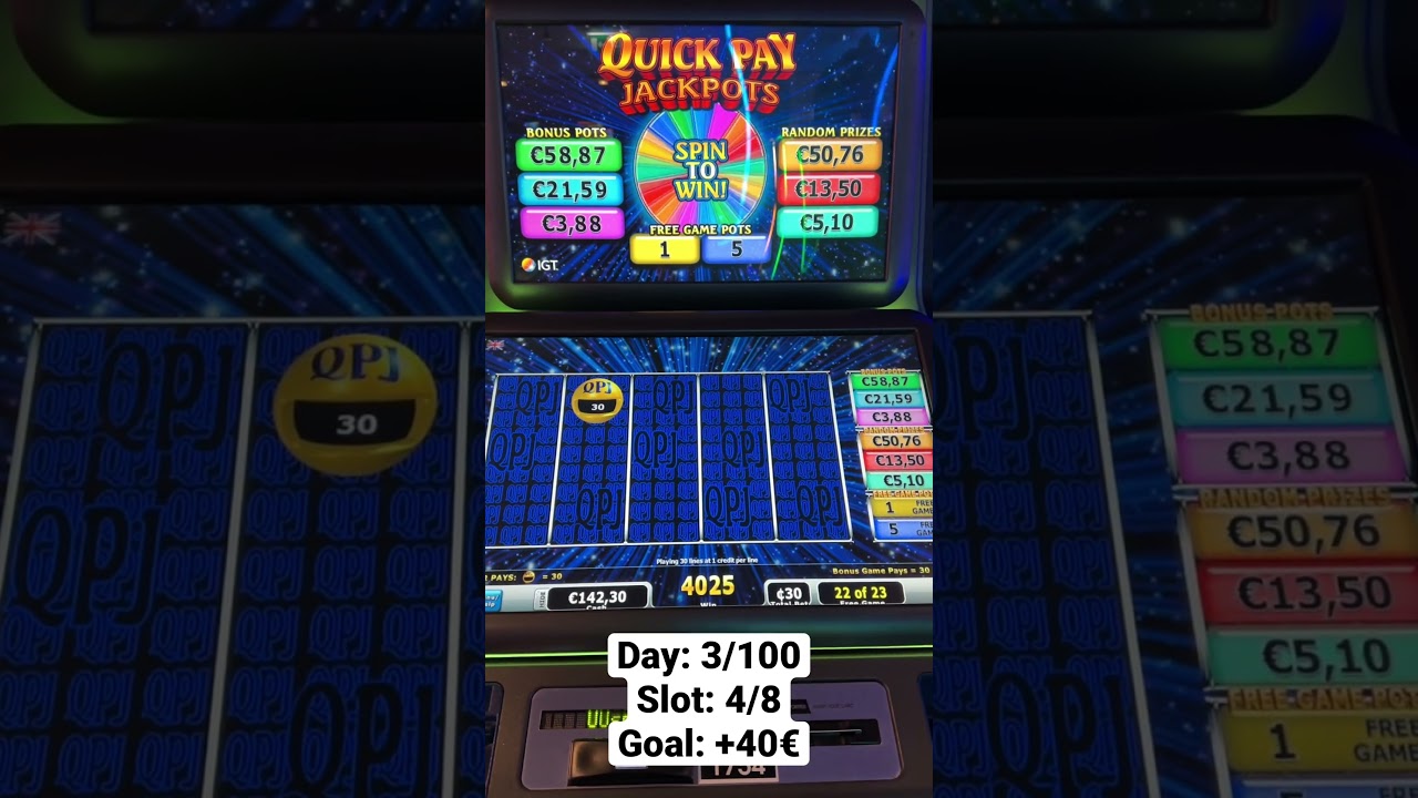 Casino Slot Quick Pay Jackpots 22 free games big win