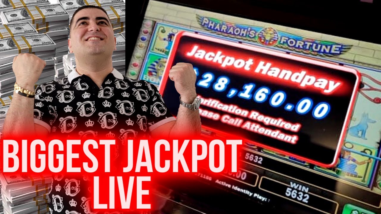 BIGGEST JACKPOT LIVE ! Winning Mega Bucks At Casino ?$50,000 Live Slot Play Part-2