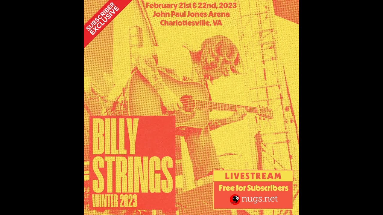 Billy Strings 2/21/2023 Charlottesville, VA
