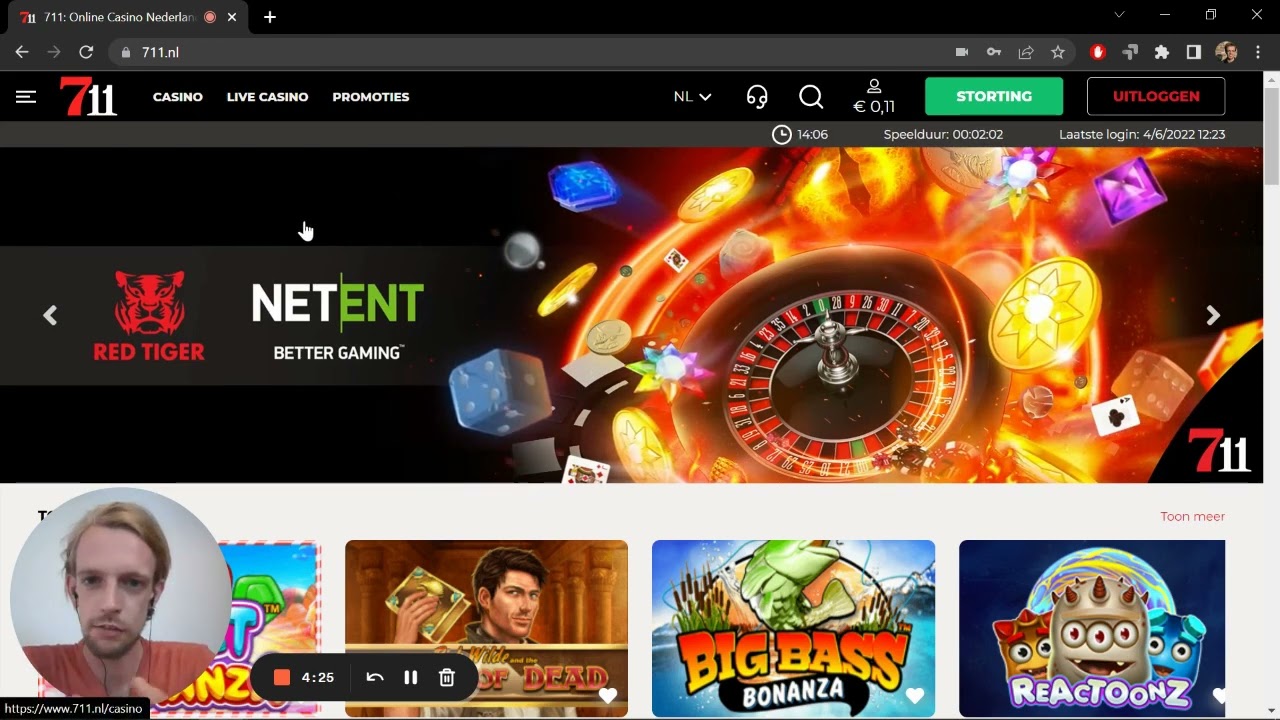 711  Online Casino Nederland   review