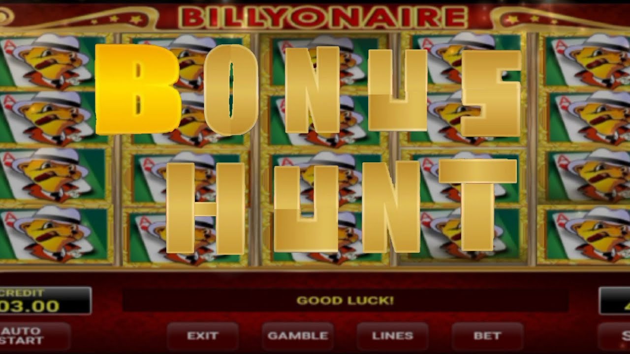 BILLYONAIRE CASINO SLOTS ? BONUS HUNTER AND BIG WIN ?