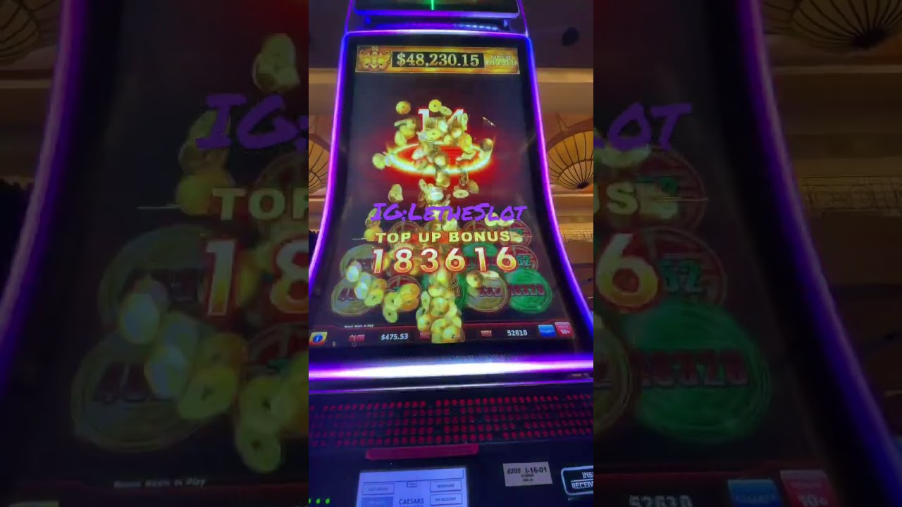 Biggest Win Rising Fortunes Slot Machine ,Jin Ji Bao Xi  18K$   #casino #lasvegas #slot