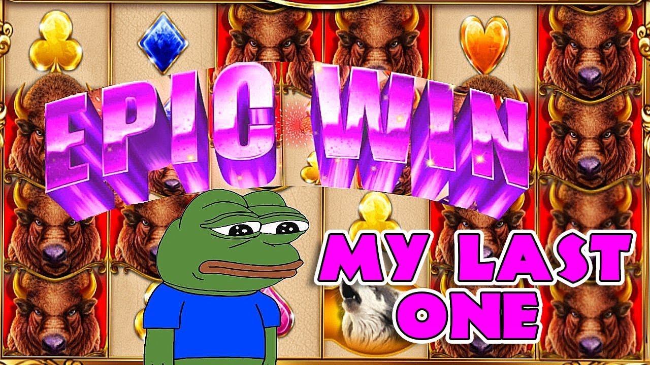 FULL SCREEN OF BUFFALO on STAMPEDE FURY 2 EPIC WIN? CHUMBA - CASINO