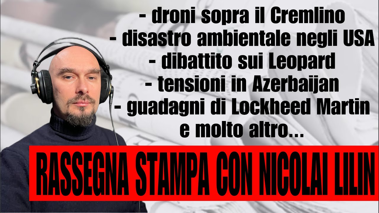 Rassegna stampa con Nicolai Lilin. Puntata 5. 01/03/2023