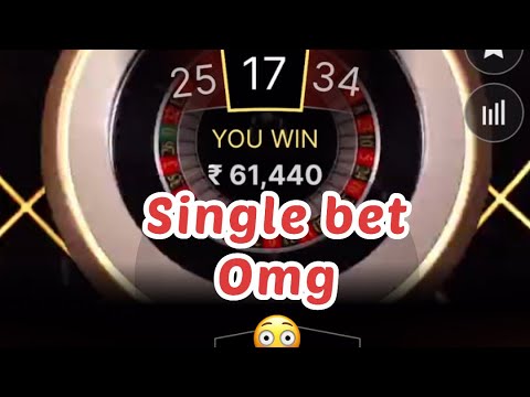 Lightning roulette winning 60k in single bet | roulette winning tricks and tips | roulette strategy