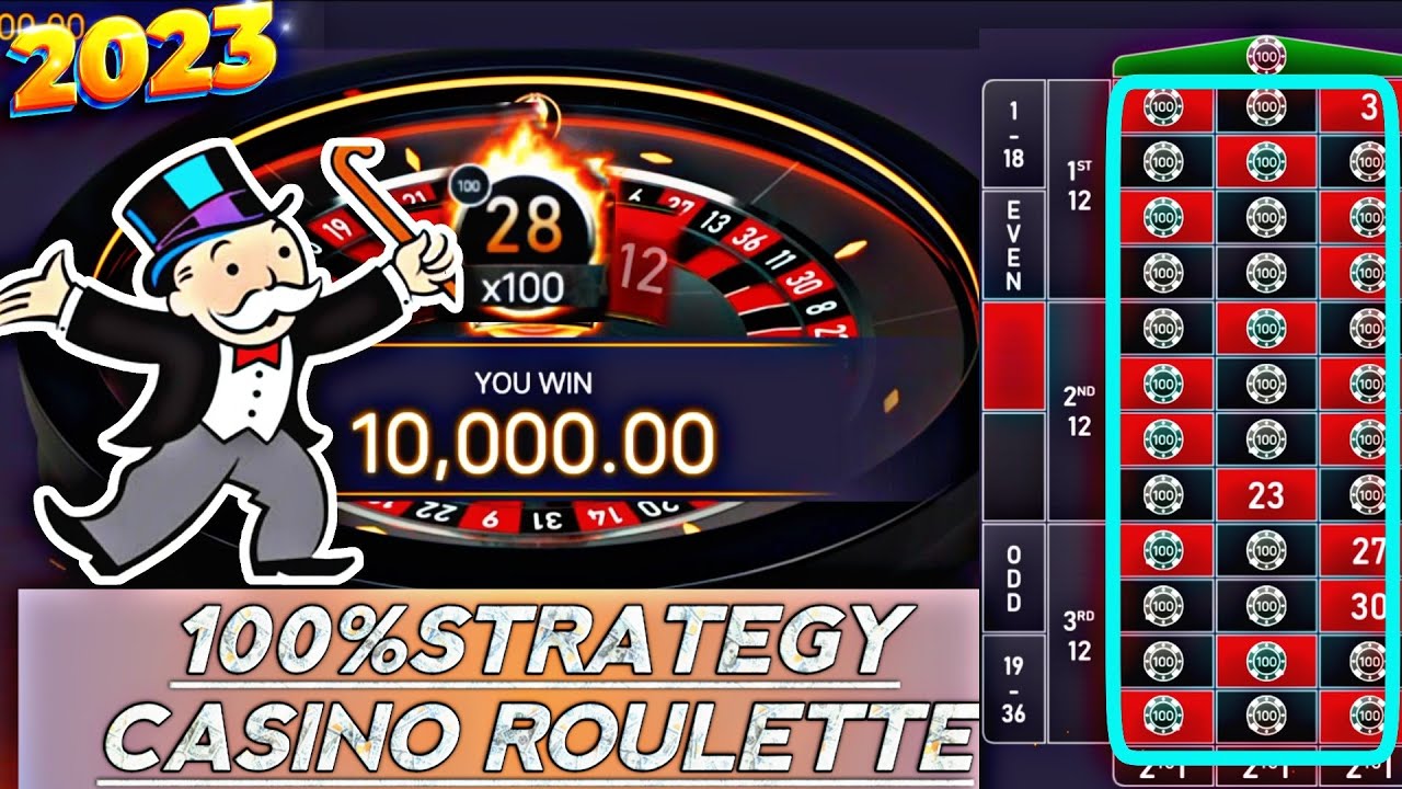 CASINO ROULETTE 100% STRATEGY GAME 100X WIN CASINO ROULETTE | TODAY BIGGEST WINNING CASINO ROULETTE
