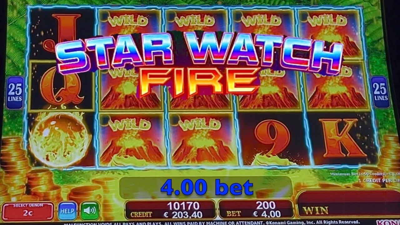 Holland Casino ? Free Games & Major Bonus on Star Watch Fire Slot Machine