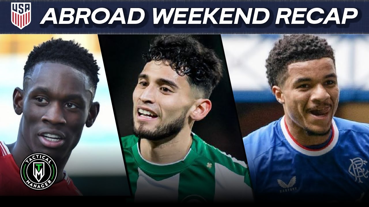 Tillman with a BRACE | Pepi keeps SCORING | Balogun geTs an ASSIST | USMNT Abroad