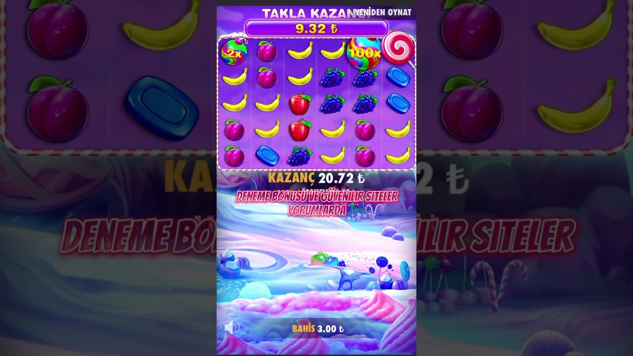 Bu Şekerler Adeta Tarih Yazdı - Sweet Bonanza Big Win - #casino #slot #shorts