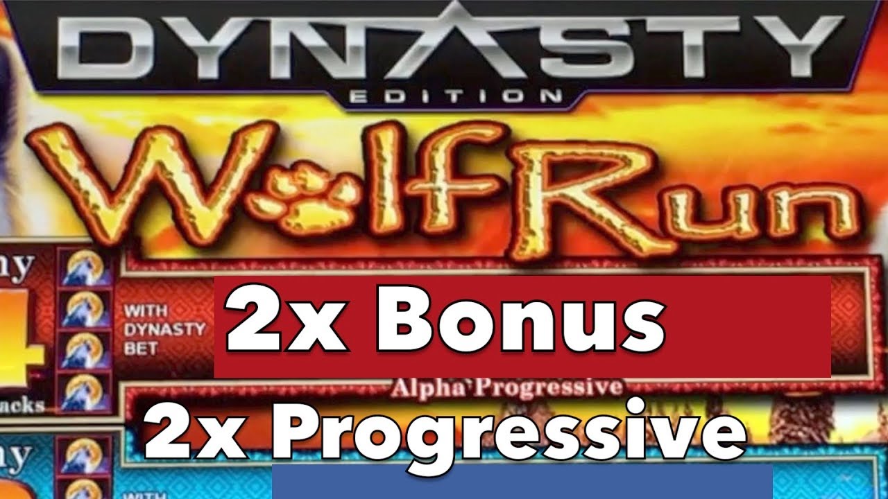 Holland Casino WOLF RUN DYNASTY - 2x Bonus 2x Progressive - IGT Slot Machine Pokie Spielothek Pokies