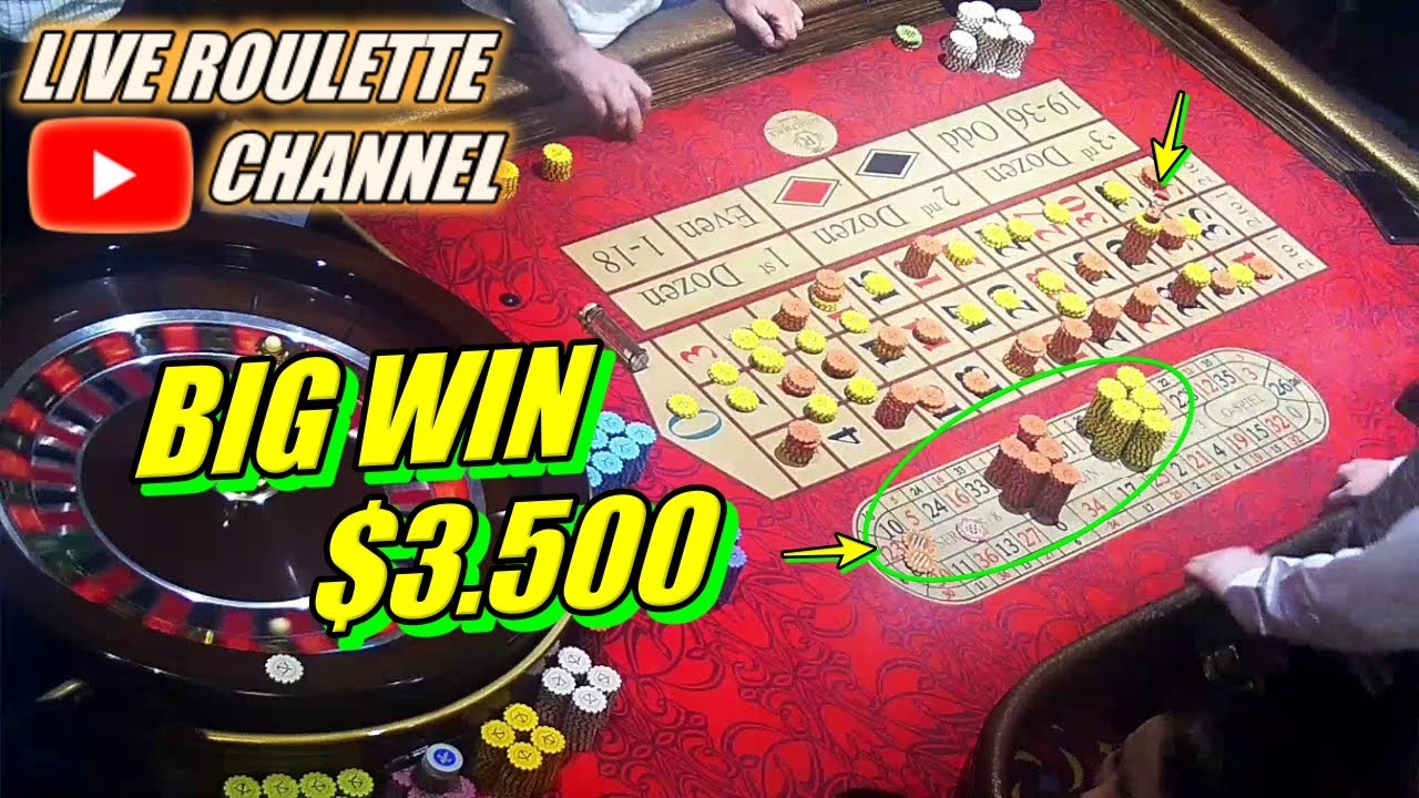 ? LIVE ROULETTE |? BIG WIN ?3.500 In Las Vegas Casino ? Monday Session Exclusive ✅ 2023-09-25