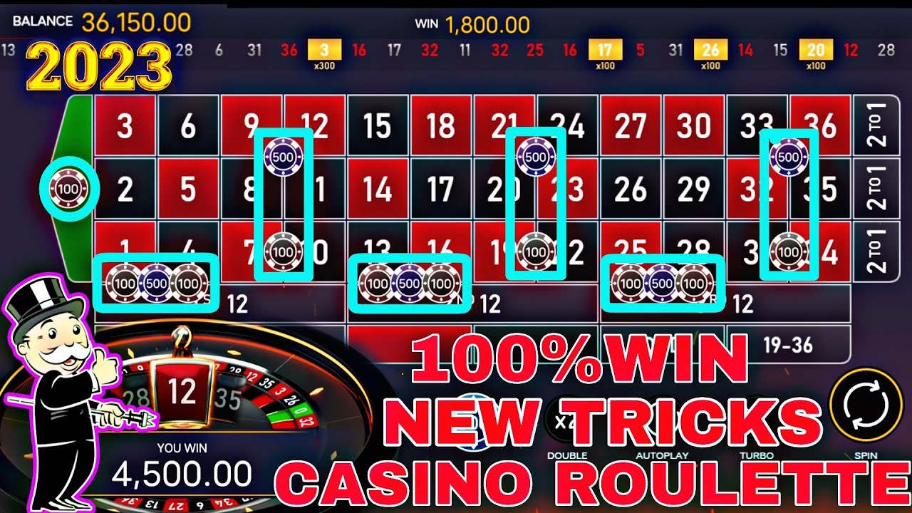 CASINO ROULETTE NEW TRICKS| 100%WIN CASINO ROULETTE GAME| TODAY BIGGEST WIN REAL CASH GAME CASINO