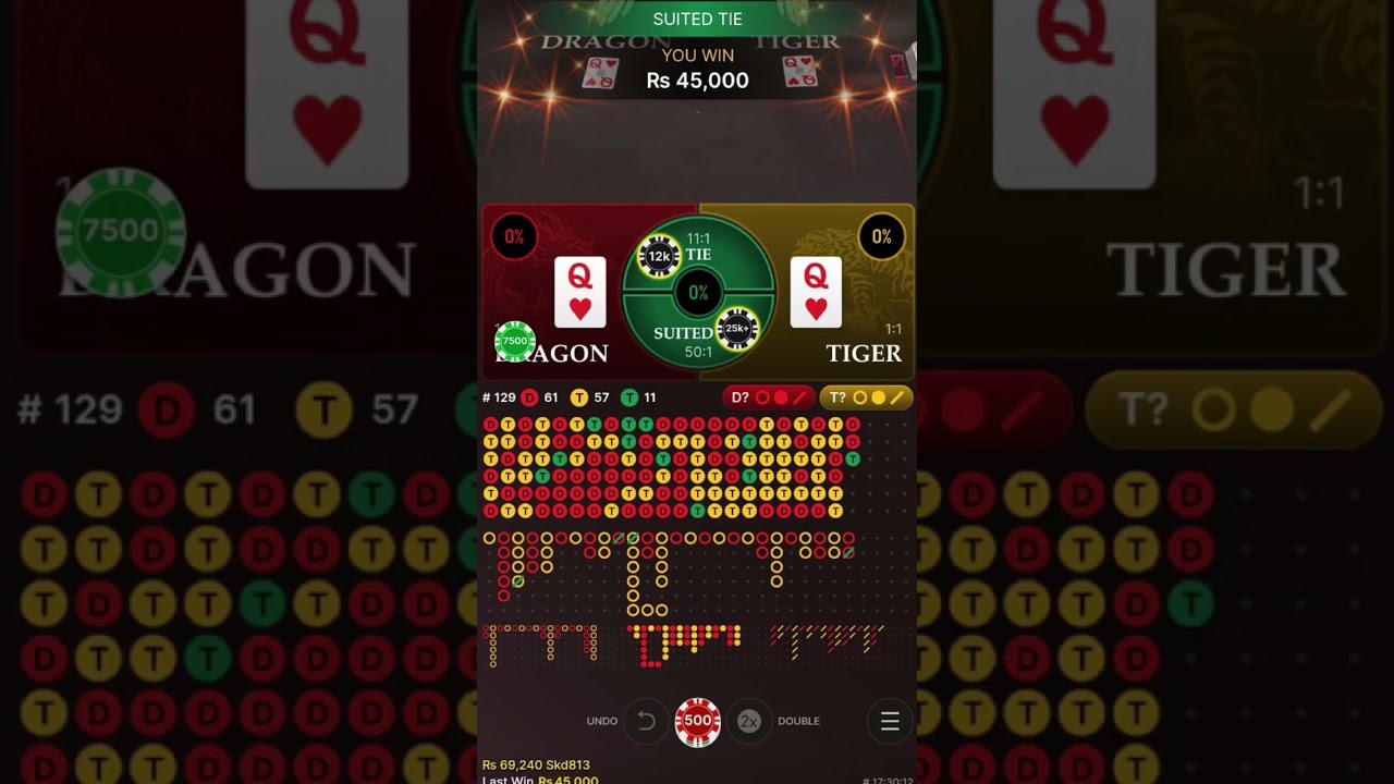 ??Casino jockpots ?Dragon ? Tiger ? big win...????