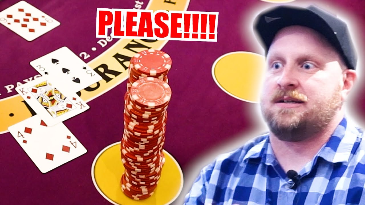 ?BRAVE? 10 Minute Blackjack Challenge - WIN BIG or BUST #188