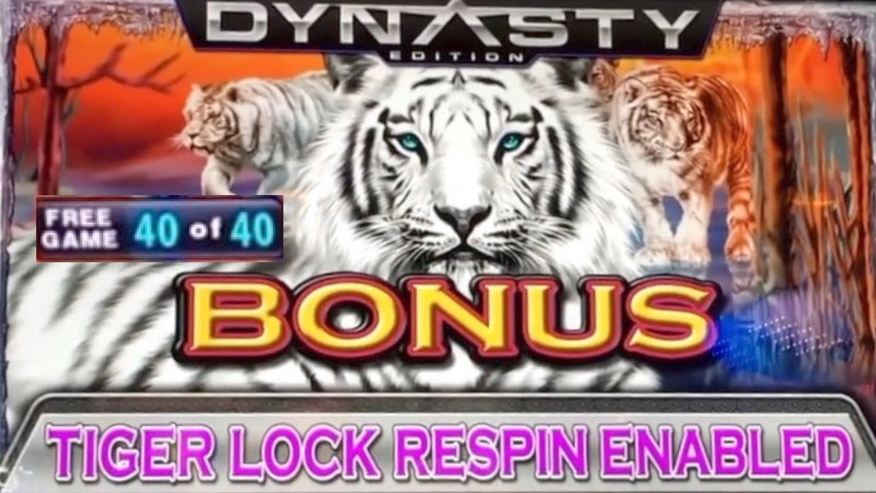 Holland Casino Big Retrigger Win SIBERIAN STORM Slot Machine Dynasty Edition Tiger Lock Respin