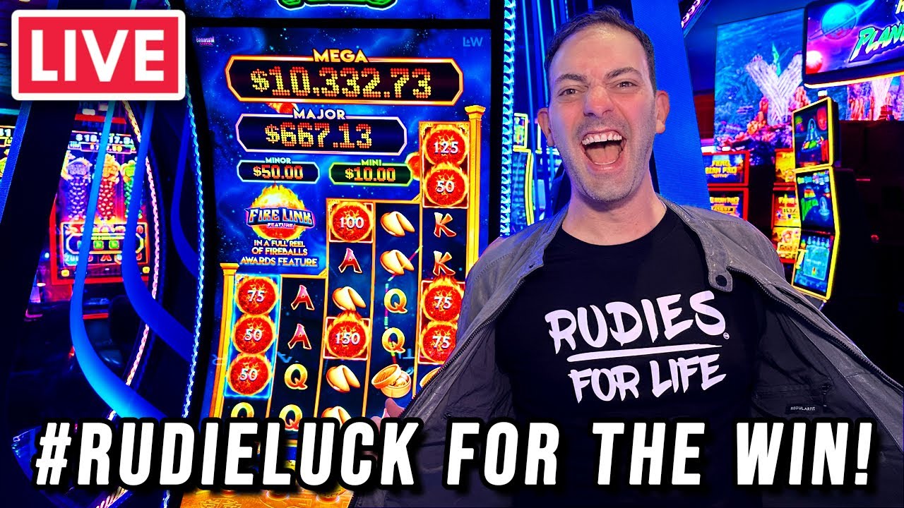 ? LIVE ➤ How to WIN in the Casino with #RudieLuck