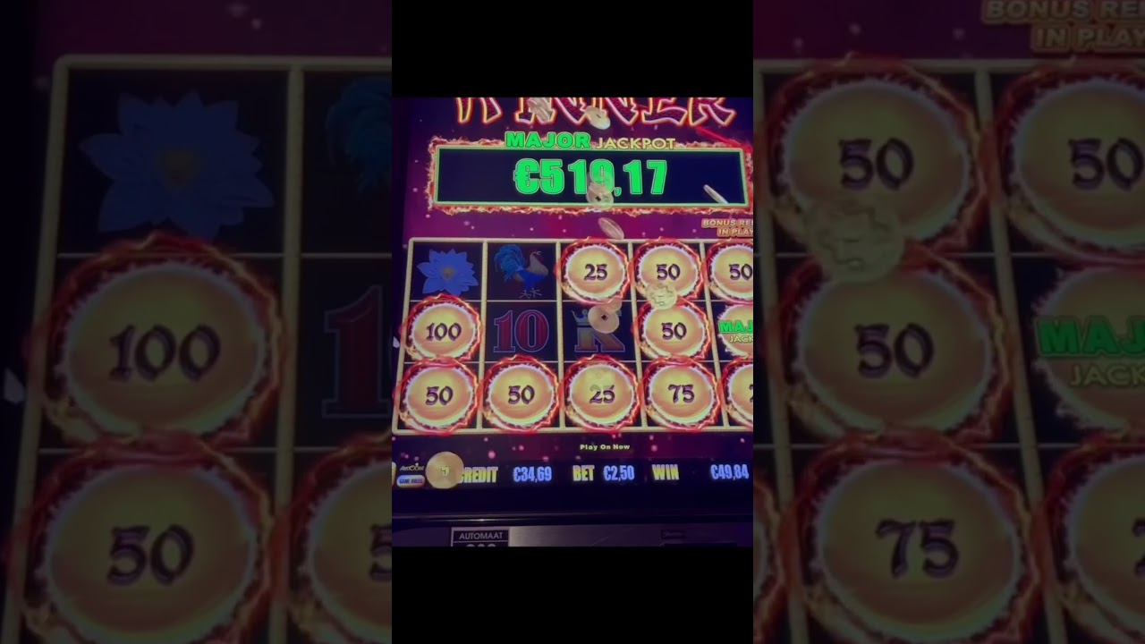 MAJOR JACKPOT Dragon Link Slot Machine #casinogames #shorts #slotmachine