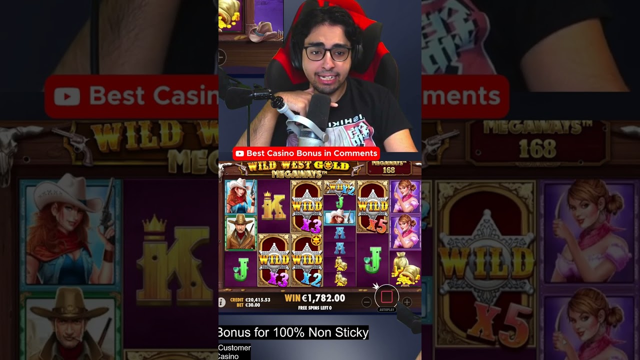MAX WIN ON WILD WEST GOLD MEGAWAYS #Shorts #slots #casino #bigwin #gambling