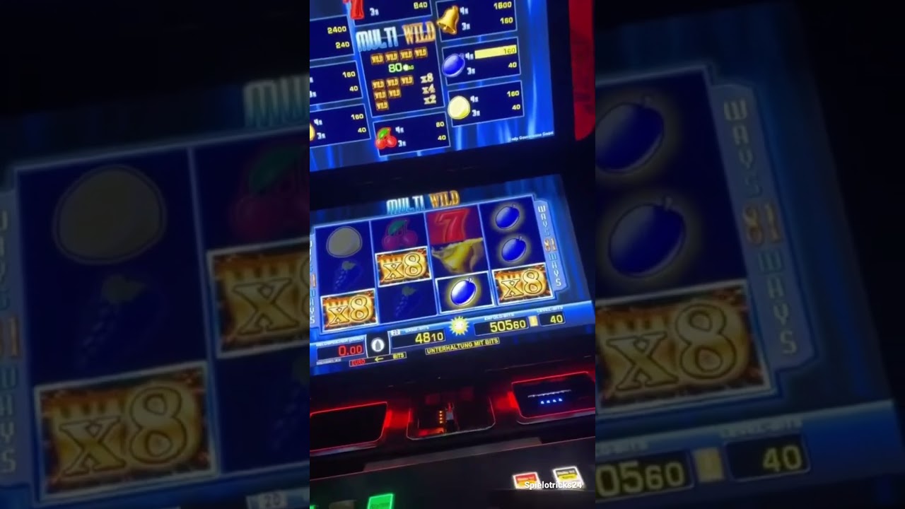 Multi Wild Merkur Magie big Win ?☀️ #spielo #spielautomaten #casino #shorts