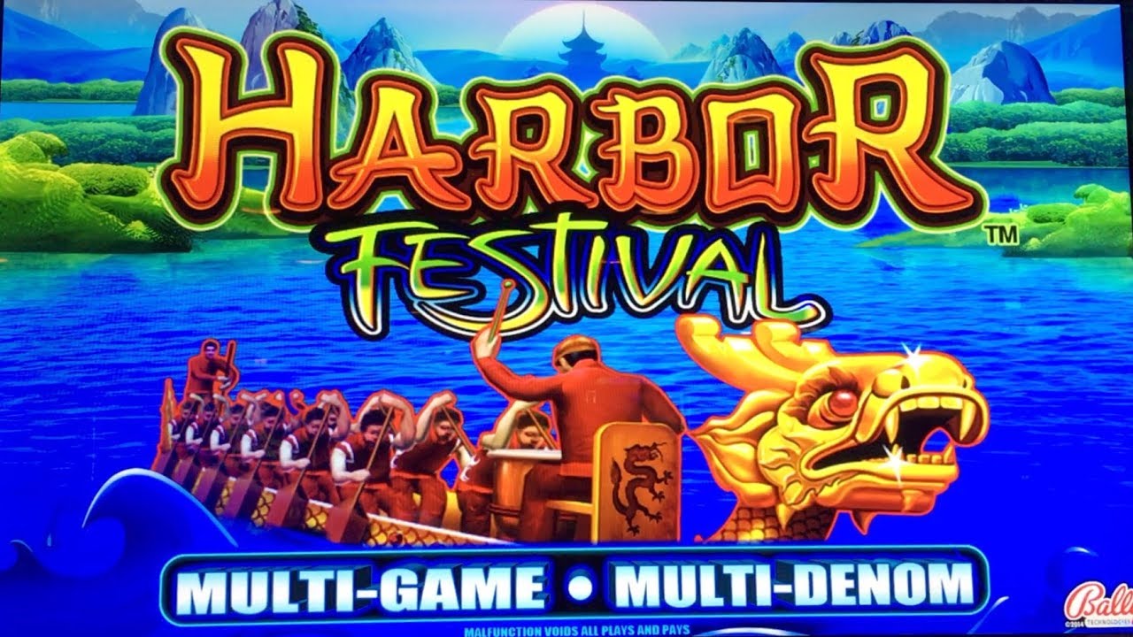 Holland Casino - HARBOR FESTIVAL Slot Machine - Bonus With Big Win