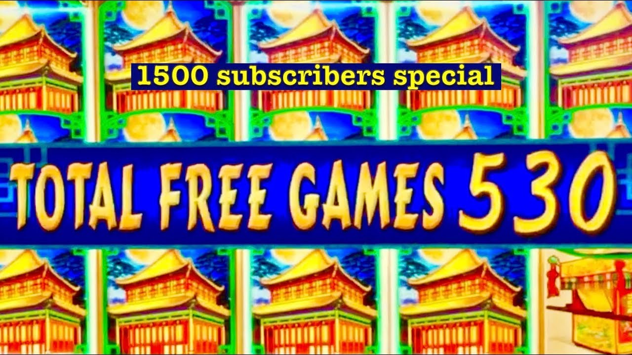 Holland Casino MASSIVE Free Games on Konami's DYNASTY RICHES Slot Machine Super Big Win
