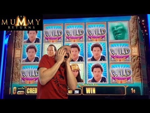 Holland Casino IMHOTEP WOKE UP !!! THE MUMMY RETURNS Slot Machine - Plenty Bonus Rounds & Big Wins