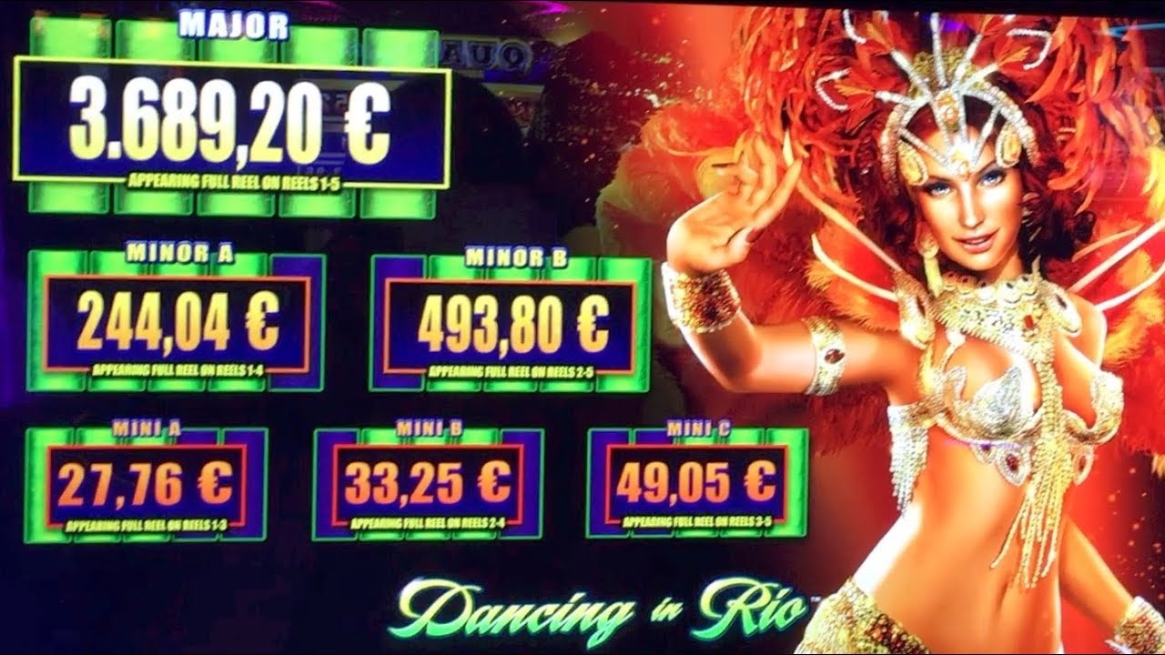 DANCING in RIO Slot Machine & LIGHTNING LINK @ German Casino