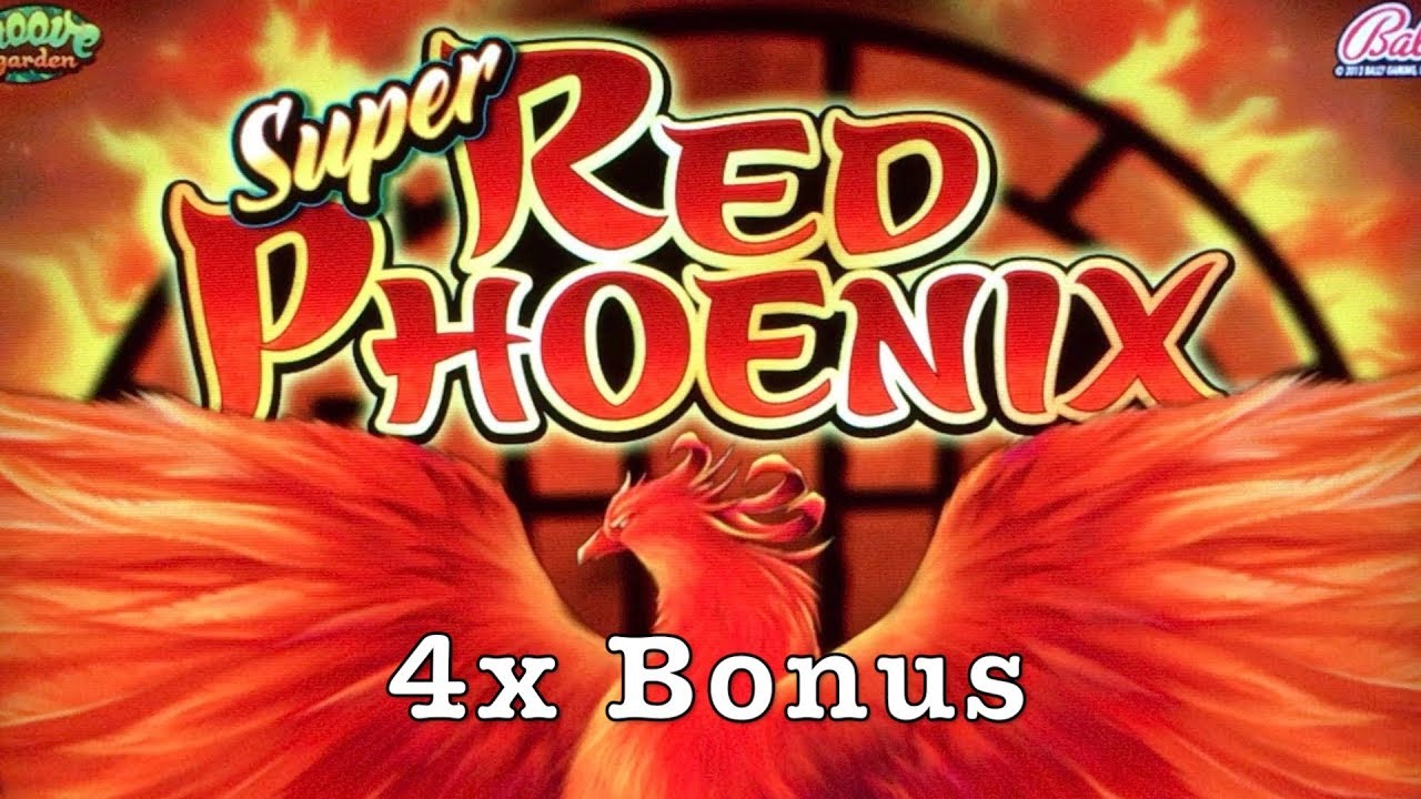 Holland Casino SUPER RED PHOENIX Slot Machine - 4x Bonus - Very Big Win