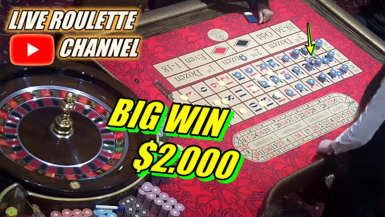 ?LIVE ROULETTE |? BIG WIN ?2.000 In Casino Las Vegas ? Exclusive ✅ 2023-02-02