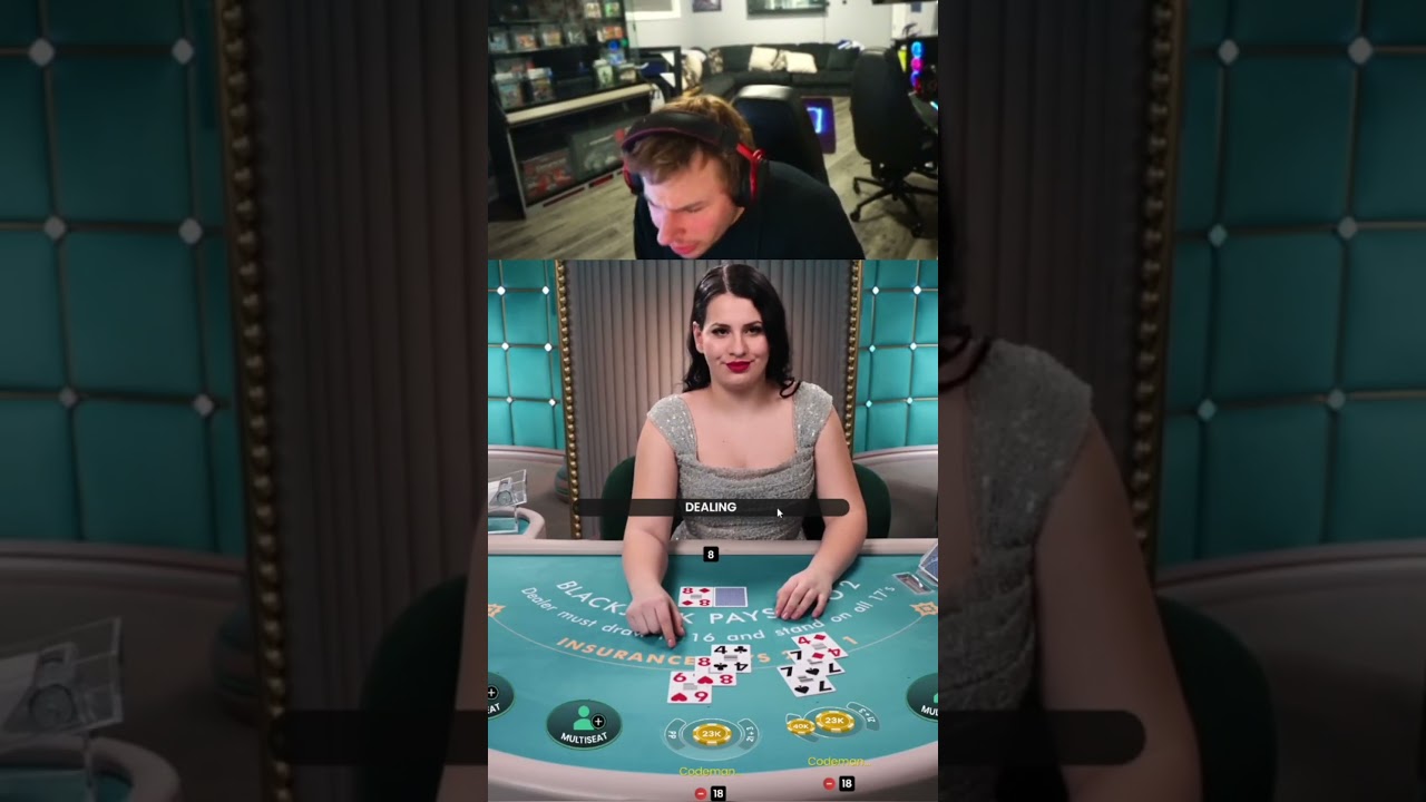 $150,000 BLACKJACK HAND WIN! #shorts #gambling