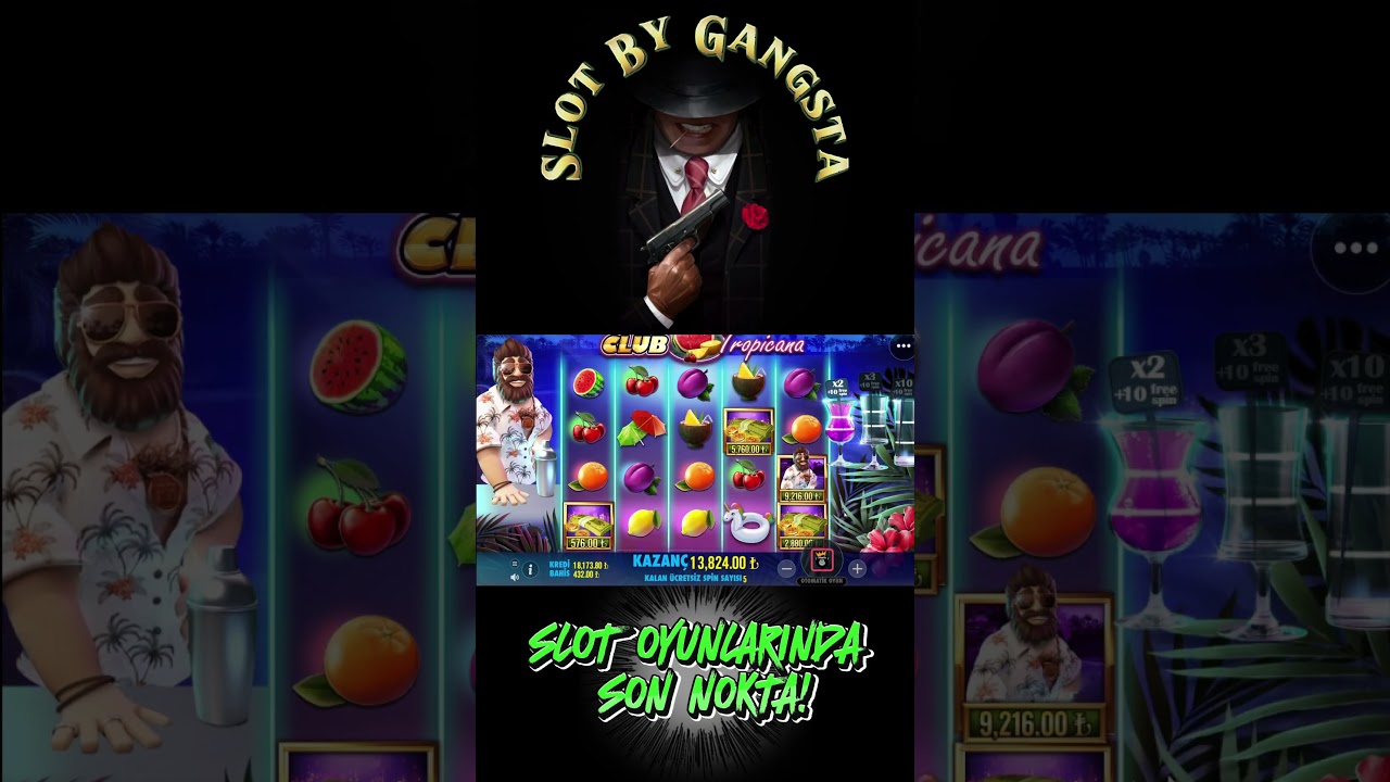 CLUP TROPİCANA ? BÜYÜK FARM BÜYÜK KAZANÇ BİG WİN #casino #slotoyunları #slotmachine #shorts