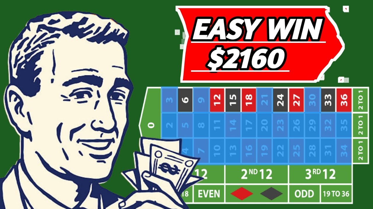 EASY WIN $2160 ? ROULETTE STRATEGY TO WIN / CASINO ROULETTE #MONEY #CASINO #VIRAL