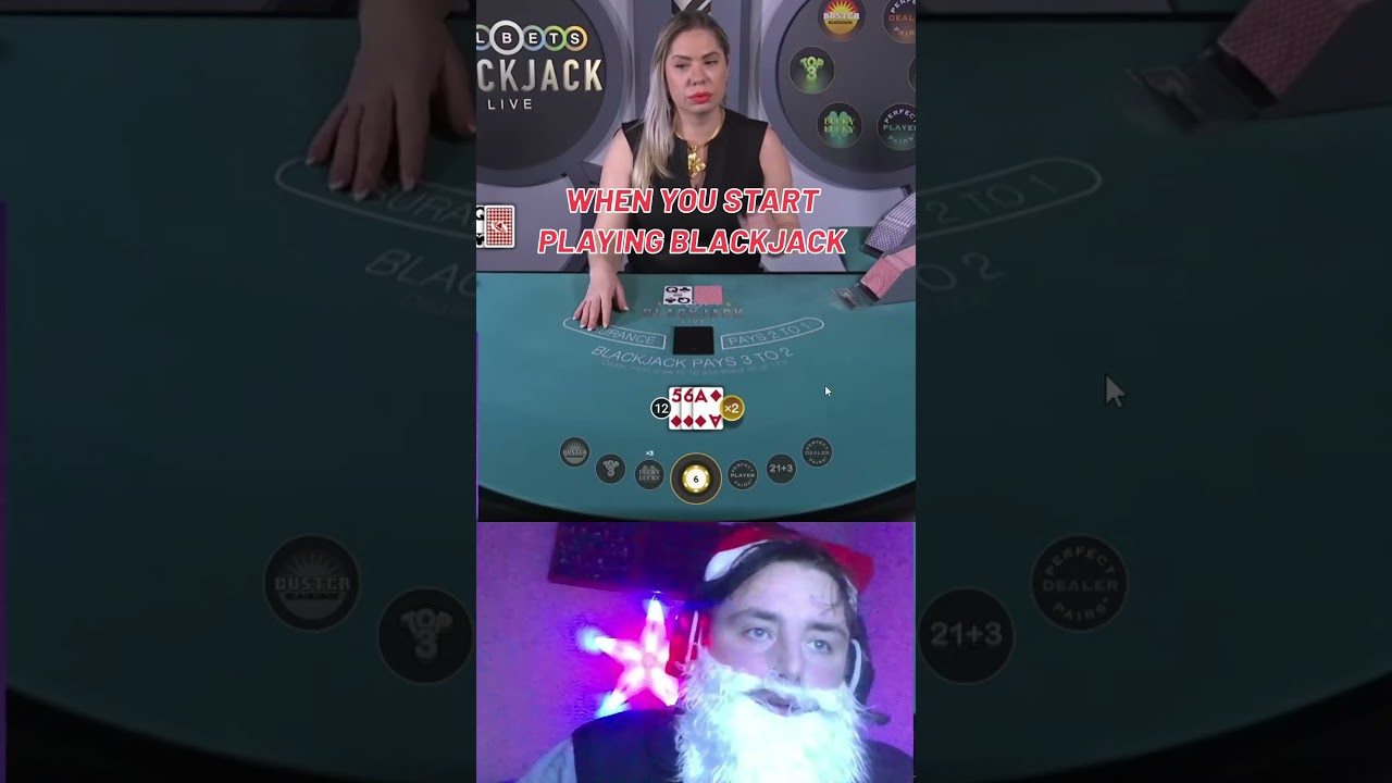 First time playing Casino blackjackand doubled my money!! #casino  #win #realmoney #blackjack