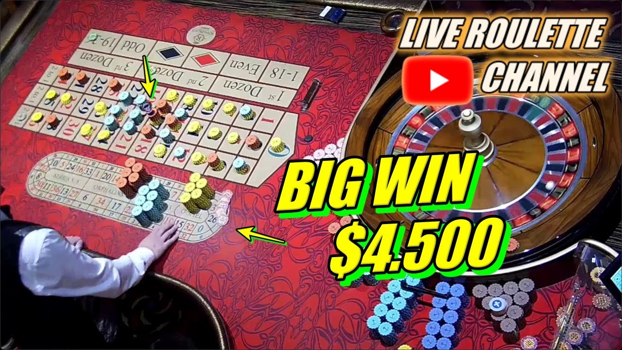 ? LIVE ROULETTE | ? BIG WIN ?4.500 In Las Vegas Casino ? Fantastic Session Exclusive ✅ 2023-12-13